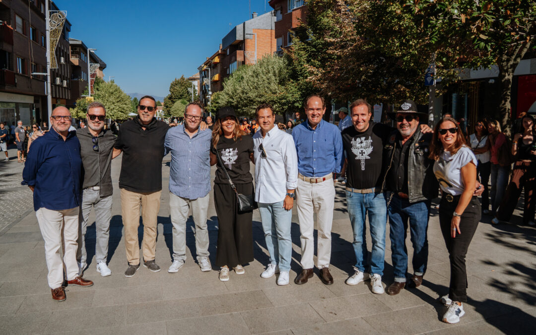 Ana Millán acompaña al PP de Las Rozas en el primer fin de semana de las fiestas de San Miguel